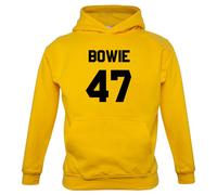 Bowie 47 - Bambini Felpa/Maglione - David Musica 1947 Love Musicista Cantante