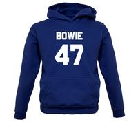 Bowie 47 - Bambini Felpa/Maglione - David Musica 1947 Love Musicista Cantante