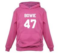 Bowie 47 - Bambini Felpa/Maglione - David Musica 1947 Love Musicista Cantante
