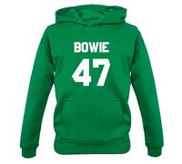 Bowie 47 - Bambini Felpa/Maglione - David Musica 1947 Love Musicista Cantante