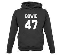 Bowie 47 - Bambini Felpa/Maglione - David Musica 1947 Love Musicista Cantante