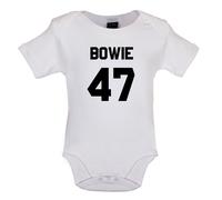 Bowie 47 - Bambino T-Shirt / Body - David Musica 1947 Love Musicista Singer