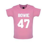 Bowie 47 - Bambino T-Shirt / Body - David Musica 1947 Love Musicista Singer