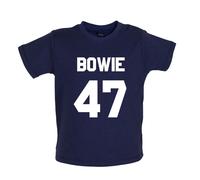 Bowie 47 - Bambino T-Shirt / Body - David Musica 1947 Love Musicista Singer