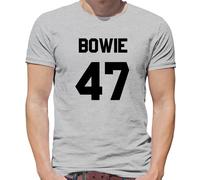 Bowie 47 - T-Shirt - David Musica 1947 Love Musicista Cantante Ventilatore