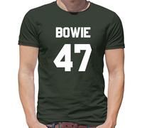 Bowie 47 - T-Shirt - David Musica 1947 Love Musicista Cantante Ventilatore