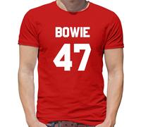 Bowie 47 - T-Shirt - David Musica 1947 Love Musicista Cantante Ventilatore
