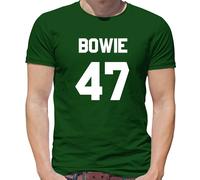 Bowie 47 - T-Shirt - David Musica 1947 Love Musicista Cantante Ventilatore