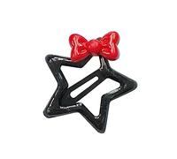 Bowknot Stella Clip Di Capelli Per Adolescenti Ragazza Dolce Hairclip Pin Duckbill Clip Metallic Hair Barrettes Per Frangia Laterale