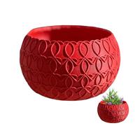Bowl For Candy - 3D Printing Material 10cm Diameter | Heart Pattern Serving Bowl | Valentine’s Day Centerpiece For Home, Bedroom, Restaurant, Holiday Party, And Gathering Use