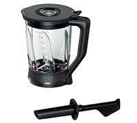Bowl frullatore Bosch 1,5 litri Trasparente con Accenti Neri - Nouvo