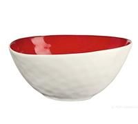 Bowl Red White
