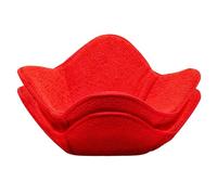 Bowl - Set di 2 supporti da cucina antiscivolo, resistenti al calore, in silicone grigio, soluzione isolata per la protezione degli utensili da cucina, previene scottature, design sicuro per l'uso