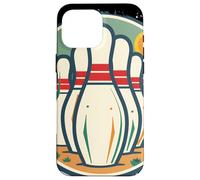 Bowler stile retrò per il bowling a nove birilli Custodia per iPhone 16 Pro Max