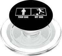 Bowler Tuo Padre Mio Padre Figlia Figlio Divertente Bowling PopSockets PopGrip per MagSafe