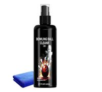 Bowling Ball Cleaner - 100ml Spray With Towel, Removes Oil, Dirt & Scuff