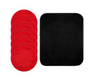 Bowling Ball Grind Gringing Tads | Set di accessori per la macinazione da bowling in 7 parti per palline | Strumento Di Pulizia, Carta Vetro, Verniciato, Accessori Per Attrezzature Per Allenatori Mia