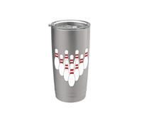 Bowling Bowling a 10 birilli Bicchiere termico in acciaio inox doppia parete