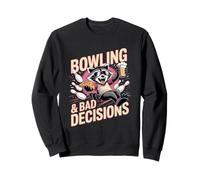 Bowling e Decisioni sbagliate Pizza Birra Procione Felpa