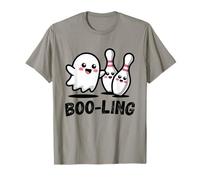 Bowling Ghost Spooky Halloween Strike Squad Maglietta