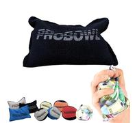 Bowling Grip Ball - PRO Bowl Grip Sack - Moderna Talco Ball - Microfibra Grip Bag - Rosing Bag - Assorbe l'umidità (Grip Sack - Nero)
