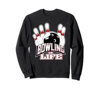 Bowling Is Life - Palla e spilli Divertente Bowler Felpa