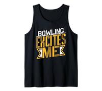 Bowling League Giocatori Bowlers Amanti del vicolo Canotta