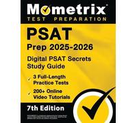 Bowling Matthew PSAT Prep 2025-2026 - 3 Full-Length Practice Tests, (Tascabile)
