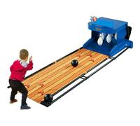 Bowling Set Gioco elettronico vicolo con reset automatico, illuminazione, e simulazione effetti sonori - pieghevole Indoor Family Entertainment