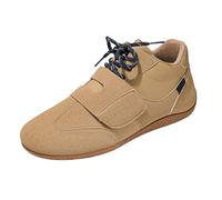 Bowling Shoes - Scarpe da ginnastica da donna, large, tutte nere, comode da passeggio, in rete, comode scarpe da ginnastica, cachi, 42 EU