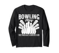 Bowling Umorismo Maglia a Manica