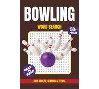 Bowling Word Search Book: Word Searches with Easy to Read Print About Bowling, Bowling Lanes, Pins, Balls, Techniques, Scoring, and More | 6×9 inches ... Fun for Focus, Mental Clarity and Free Times