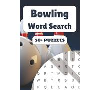 Bowling Word Search Puzzle Book: 50+ Word Find Puzzles with Easy-to-Read Print about Pins, Strikes, Alleys and More | 6×9 inches, 110 pages … Gift for Vacations, Holidays and Free Times