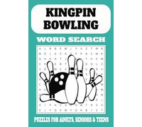 Bowling Word Search Puzzle Book: Word Searches with Easy to Read Print about Bowling, 10 Pin Bowling, Candlepin Bowling and More | 6x9 inches, 110 ... ... Gift for Vacations, Holidays and Anytime