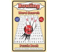 Bowling Word Search Puzzle Book: Word Searches with Easy to Read Print about Bowling, Strikes, Fun, and More | 6x9 inches, 110 pages | 50+ Puzzles … Gift for Vacations, Holidays, and Free Times