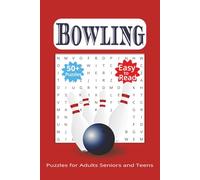 Bowling Word Search Puzzle Book: Word Searches with Easy to Read Print about Bowling, Things Related to Bowling, Things Related to Bowling Alleys and ... Gift for Vacations, Holidays and Free Times