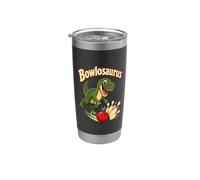 Bowlosaurus, birilli da bowling colorati a forma di dinosauro Bicchiere termico in acciaio inox doppia parete