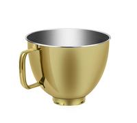 bowls for mixer， Miscelatori con testa inclinabile, ciotola in acciaio inossidabile da 4,5-5 QT, compatibile con gli accessori KitchenAid Golden Bowl K45 KSM70 KSM150