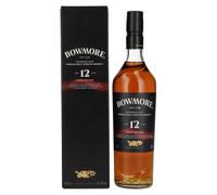 Bowmore 12 Years Old Sherry Oak Cask Islay Single Malt 40% Vol. 0,7l in confezio