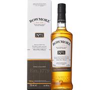 Bowmore, Single Malt Whisky n° 1, in 100% Orzo maltato a freddo -1 bottiglia da 700ml