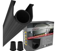 BOWSEN Guarnizione inferiore per porta del garage, resistente alle intemperie, ricambio per soglia di soglia di ricambio, 1/4", estremità a T, lunghezza 3 m