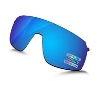 Bowyer Polarized - Lenti di ricambio per occhiali da sole Oakley Sutro Lite OO9463, colore: blu a specchio