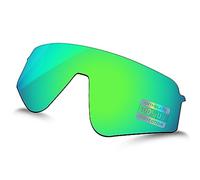 Bowyer Polarized - Lenti di ricambio per occhiali da sole Oakley Sutro Lite Sweep OO9465, colore: verde giada a specchio