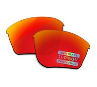Bowyer Polarizzed, lenti di ricambio per occhiali da sole Oakley Half Jacket Special - rosso fuoco a specchio