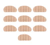 BowyTrading Cuscinetto per zoccoli in legno, 10 pezzi, traspirante, per cavalli e mucche, super spesso, design con trattamento anti-, forniture per allevamento f