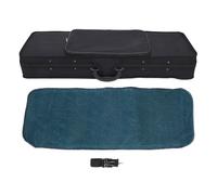 BowyTrading Custodia per violino 3/4, custodia rigida per violino con panno Oxford, custodia leggera da viaggio con tasche multiple, schiuma ammortizzante per violini classici ed elettrici