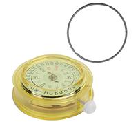 BowyTrading Movimento per orologio con doppio calendario e 3 lancette per movimento 8205, parte di riparazione per orologi in metallo dorato, movimento di ricambio con custodia protettiva per