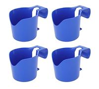 BowyTrading Portabicchieri a bordo piscina per piscina fuori terra, portabevande per piscina, design a prova di fuoriuscite con manico resistente, accessori multiuso a bordo piscina per bevande e