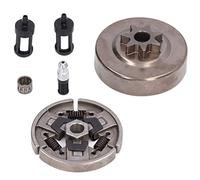 BowyTrading Set di Cuscinetti per Ruota dentata, ricambi per Motosega in Ferro Resistente all’Usura con Kit di Cuscinetti a Gabbia a Vite Senza fine per Il Gruppo della Ruota dentata della mot