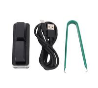 BowyTrading Tastiera programmabile per PC a 2 tasti RGB, tastiera da gioco cablata USB, interruttore meccanico sostituibile a caldo con cavo di tipo C, tastiera OSU personalizzabile per Pi, design